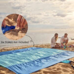 Sandproof Lightweight Beach Blanket
