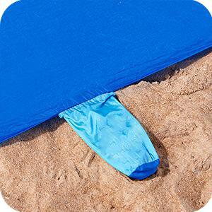 compact storage beach mat